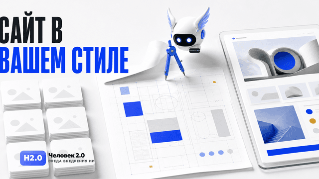 Обложка статьи: Как написать DESIGN.md, чтобы ИИ сделал сайт в вашем стиле