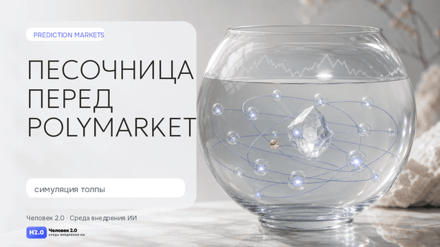 Обложка статьи: MiroFish как песочница перед Polymarket