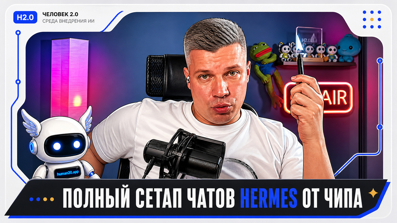 Превью: Полный сетап чатов Hermes от Чипа